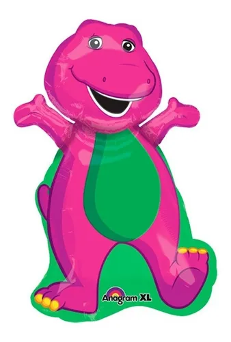 ANAGRAM 14" Barney fondo verde