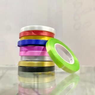 Cinta ribbonette 5mm x 10m VERDE MANZANA (1 unidad)