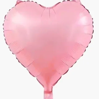 Corazon Pastel 18" rosa 🔥25% OFF🔥  (5 unidades)