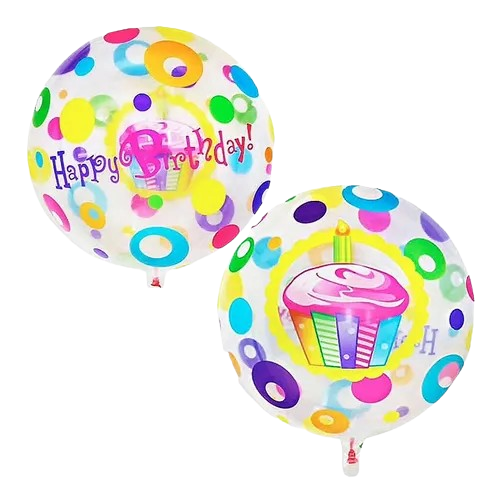 Circulo 18" Feliz Cumpleaños #322