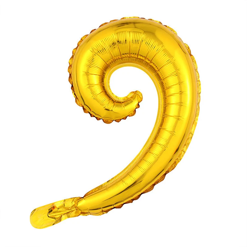 Espiral dorado 14"