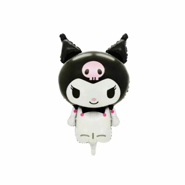 Kuromi 14" negro cuerpo entero