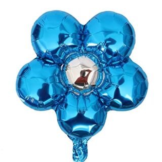 14" flor azul
