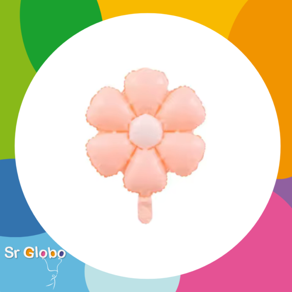 Flor 24" Salmon grande