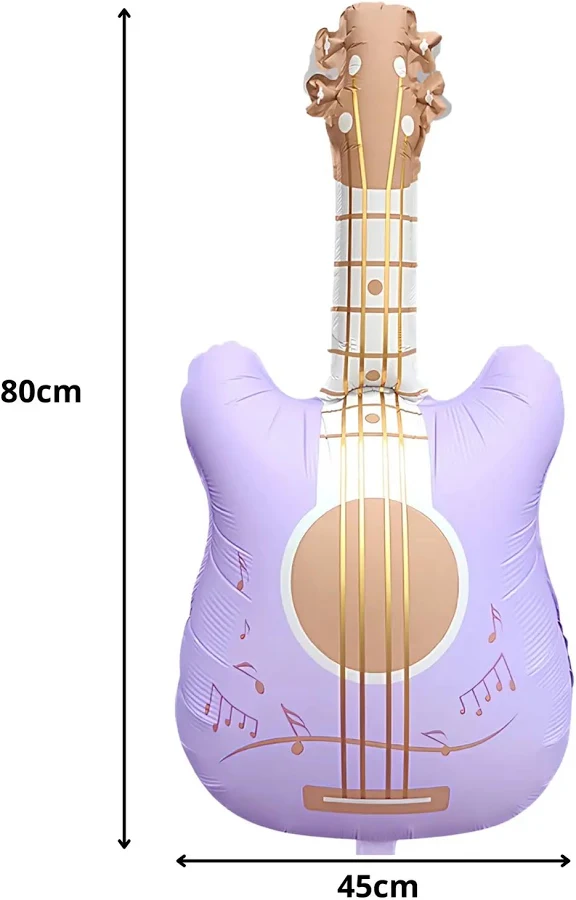 Guitarra 24" lila vintage pastel