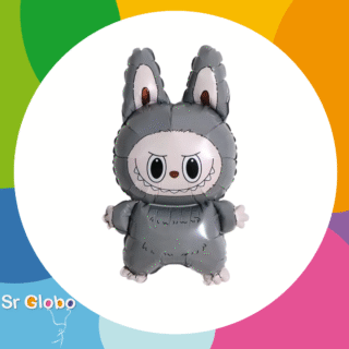 Monstruo 20" labubu gris