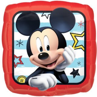 ANAGRAM Mickey 9" rojo cuadrado