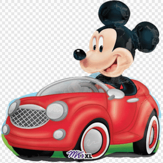 ANAGRAM 24" Mickey en auto