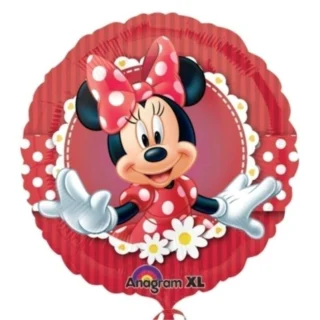 ANAGRAM Minnie 9" rojo