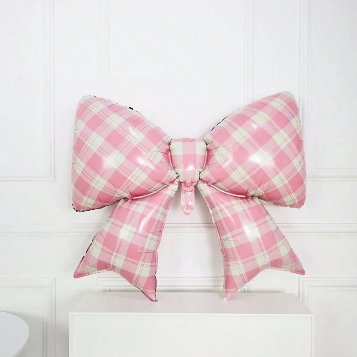 MOÑO cuadrille rosa 40"