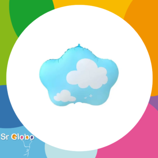 Nube 18" celeste cielo