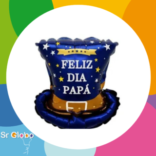 14" feliz dia del padre galera azul