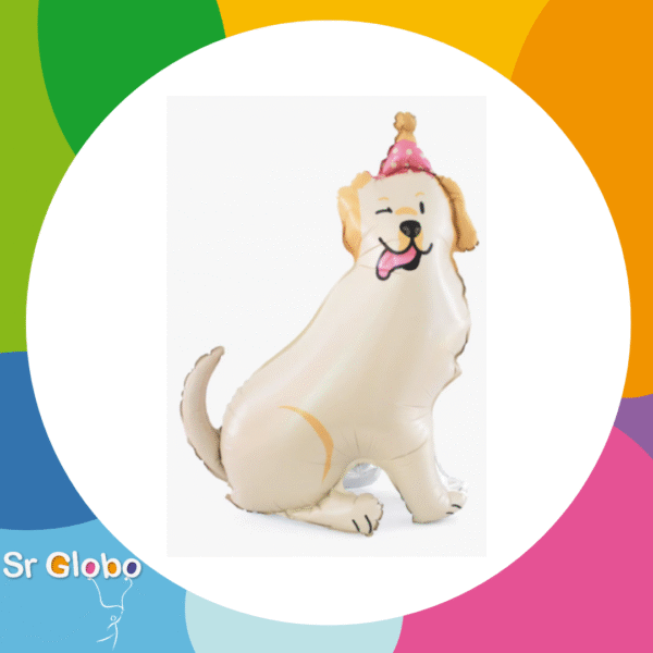 Perro golden cumpleañero 24"