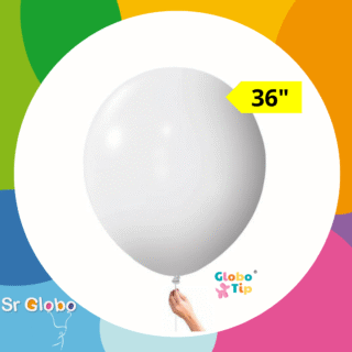 GLOBO TIP 36" Std blanco