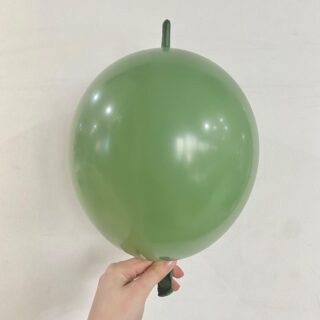 GLOBO TIP link 12" verde oliva (25 unidades)